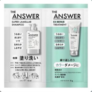 Kit Sachê The Answer – Super Lamellar Shampoo + EX Repair Treatment
