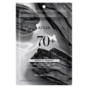 Anua Bamboo 70+ Pore Care Charcoal Mask